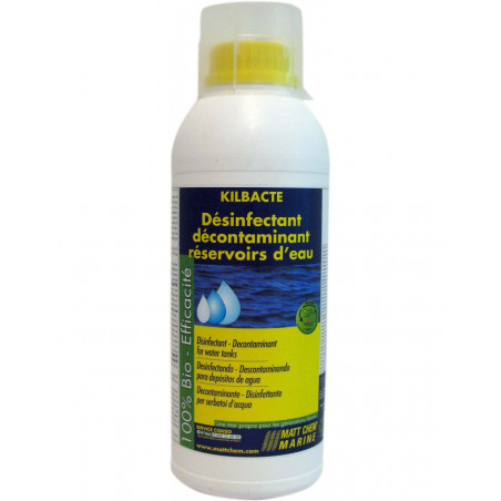 Desinfizier- und Dekontaminiermittel für Wassertanks Kilbacte 1 l - Matt Chem