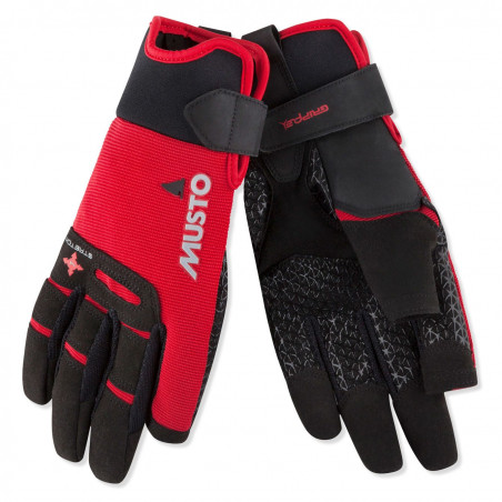 Handschuhe lange Finger Performance Gripflex - MUSTO - rot