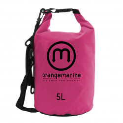 Verstärkter wasserdichter Packsack mit Tragegriff und Schultergurt - rosa