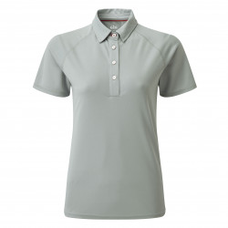 Sehr leichtes Gill Poloshirt mit UV-Schutz 50+  für Damen - UV008 - grau