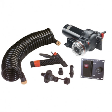 Kit pompe de lavage AQUA JET 12V 5.2 - JOHNSON PUMP