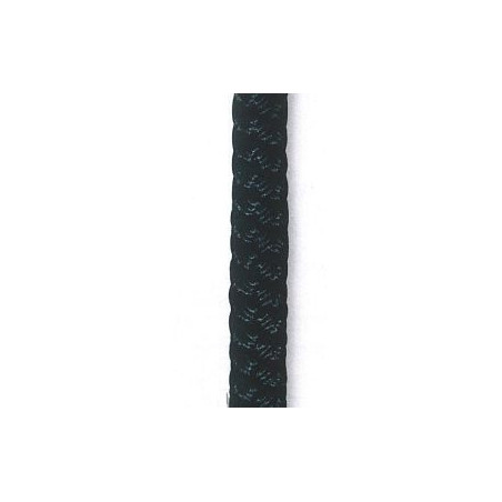 Festmacherleine doppelt geflochten aus Polyester - schwarz