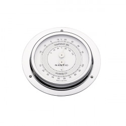 Thermometer-Hygrometer Edelstahl Serie Kompakt