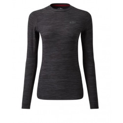 Langärmeliges Thermo-Shirt für Damen zum Unterziehen, Gill -1282W - graumeliert
