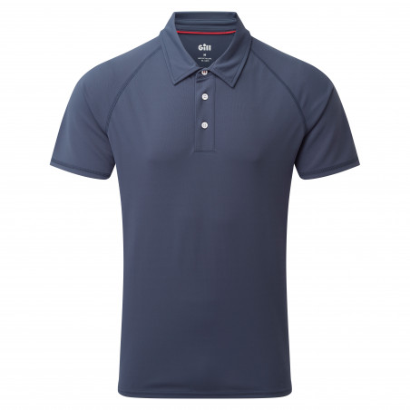 Segel-Poloshirt mit UV-Schutz 50+ - kurze Ärmel - ozeanblau - Gill