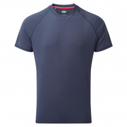 Segel-T-Shirt UV50+ Protect kurze Ärmel ozeanblau - Gill