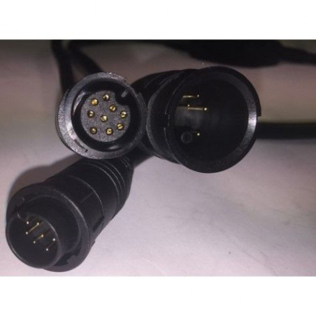 Y-Adapterkabel für Downvision- und CP370-Geber (9-Pin auf 7-/8-Pin)