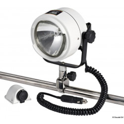 LED-Suchscheinwerfer Night Eye mit Befestigung am Bug- oder Heckkorb - Osculati