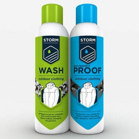 twin pack Waschmittel + Imprägnierung Waschmaschine für atmungsaktive Stoffe