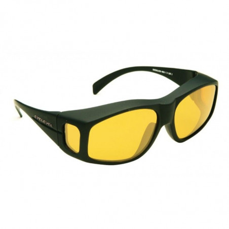 POLARISIERENDE 'MITTLERE' SONNENBRILLE - "SPORT GELB" - UV2