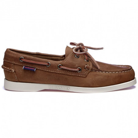 Damen Bootsschuhe PORTLAND CRAZY HORSE - SEBAGO - TAN