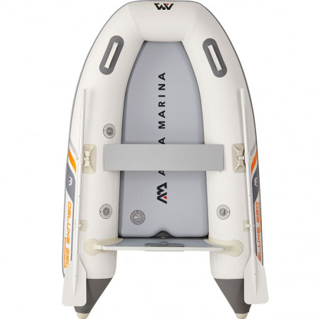 Aufblasbares Beiboot Hochdruckboden U-DELUXE 2.5 M - AQUAMARINA