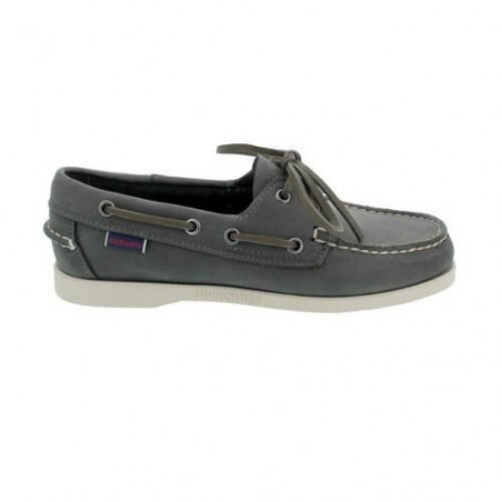 Portland Crazy H Damen Bootsschuh Graues Leder SEBAGO