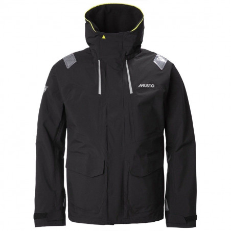 Herren-Küsten-Segeljacke BR2 Coastal - Schwarz