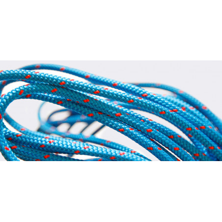 Garcette Dyneema Caribic Color - Blau/Rot - GLEISTEIN