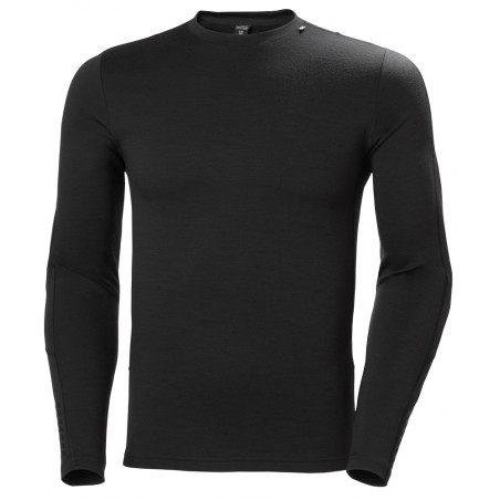 Tee-Shirt LIFA Merino Manches longues Noir - HELLY HANSEN