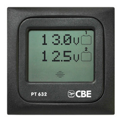 LCD-Messgerät Test 2 Batterien - CBE