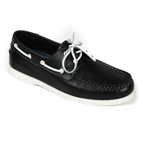 Chaussure bateau homme Kooji bleu marine