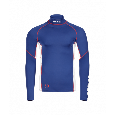 Lycra Langarm UV50 blau - MUSTO