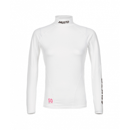 Lycra Langarm UV50 Damen weiß - MUSTO