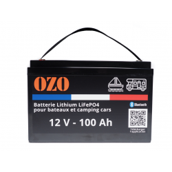 OZO Lithium LiFePO4 Akku 12V 100Ah