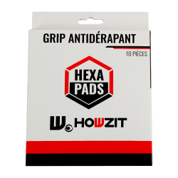 Grip antidérapant Hexapads - kit de 20 pads hexagonaux - Howzit