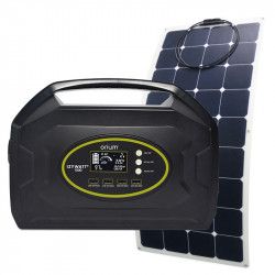 IZYWATT 1500 tragbare Energiestation + halbstarres 120-W-Solarmodul - ORIUM