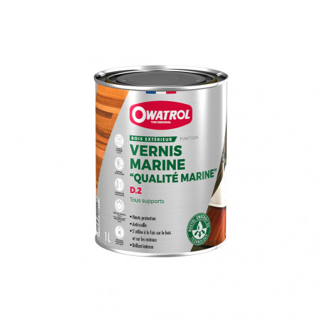 DEKS OLJE D2 Weichglanz-Marinelack 2,5 Liter - OWATROL