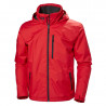 Veste de pont Crew avec capuche - rouge - HELLY HANSEN