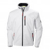 Veste de pont Crew avec capuche blanc - HELLY HANSEN