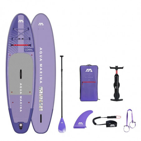 AUFBLASBARES PADDLE AQUA MARINA CORAL 10.2 NIGHT FADE