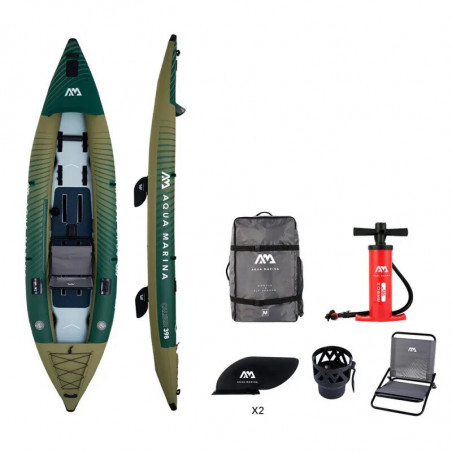 AUFBLASBARES KAJAK AQUA MARINA CALIBER FISHING