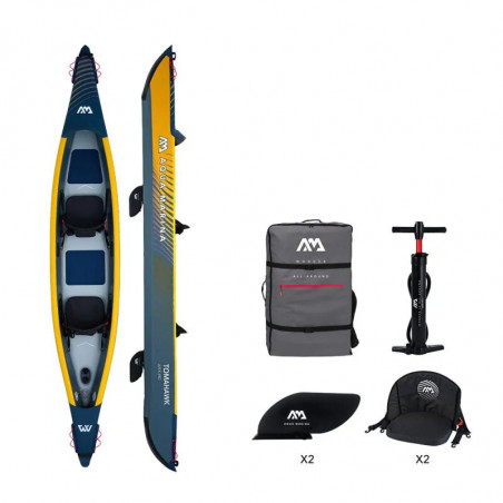 AUFBLASBARES KAJAK AQUA MARINA TOMAHAWK AIR-K 2P