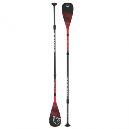 PADDEL SUP AQUA MARINA PRO 100% CARBON 3-TEILIG VARIO 2022