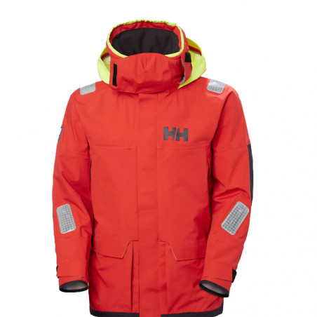 SKAGEN PRO Damen-Hochseejacke Rot - HELLY HANSEN