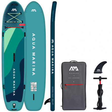 Aufblasbares Paddel aqua marina super trip 12.6