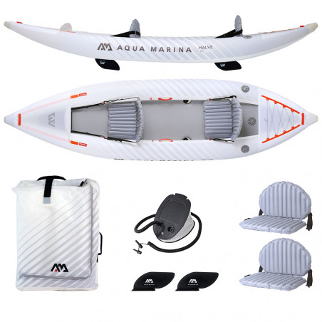 Aufblasbarer Kajak aqua marina halve pu 2p
