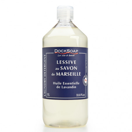 Ökologisches Textilwaschmittel Lavandin 1 l - docksoap