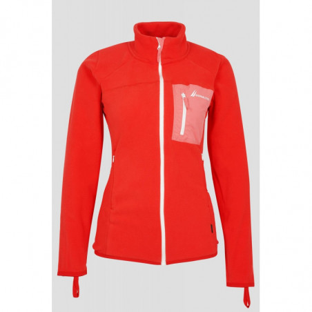 Polartec Fleecejacke Morgat Koralle - BERMUDES