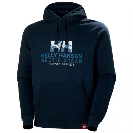 Artic Hoodie Kapuzensweatshirt marineblau - helly hansen
