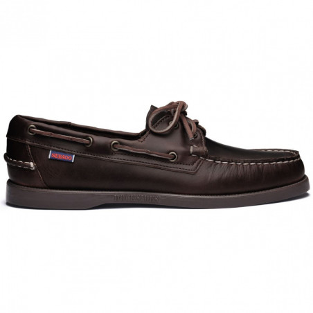 Bootsschuhe Docksides portland waxed braun - sebago