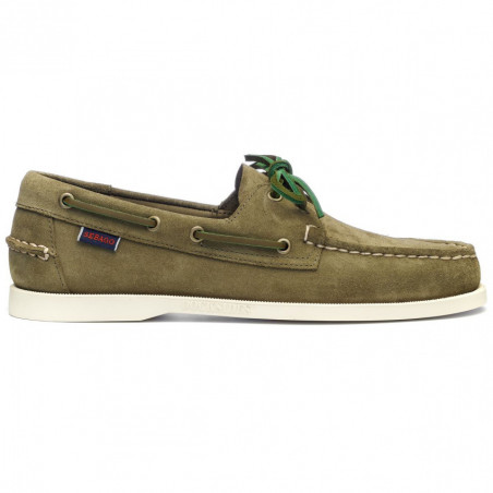 Bootsschuhe Docksides portland flesh out green military - sebago