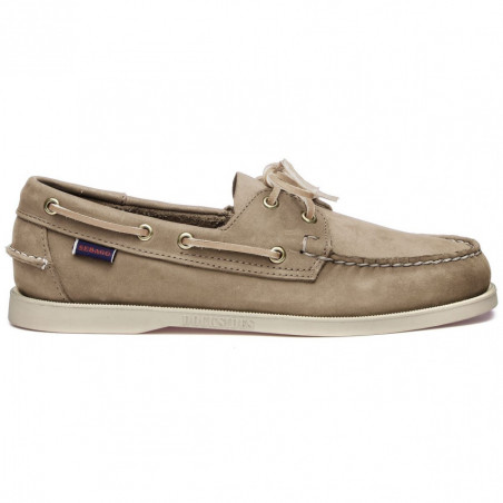 Bootsschuhe Docksides portland nubuck beige camel - sebago