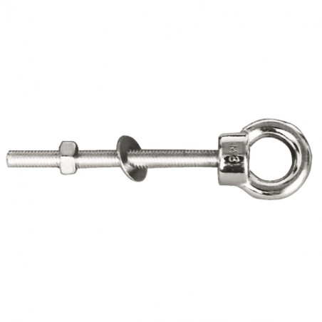 Piton inox œil 8mm - ORANGEMARINE