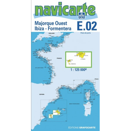 Carte marine Navicarte Espagne - NAVICARTE