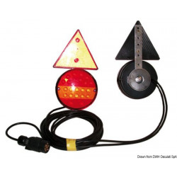 Kit Licht LED magnetische Befestigung +Triangel