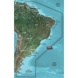 BlueChart G3 Vision Karte Regular Südamerika