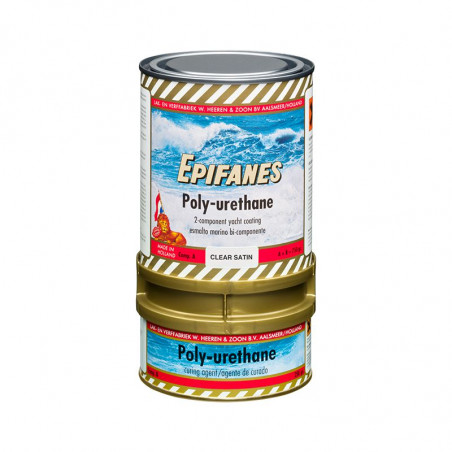Polyurethan Klarlack Seidenmatt 750 ml von Epifanes