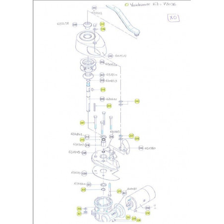 X0 - Ersatzteile für Ankerwinde LOFRANS'